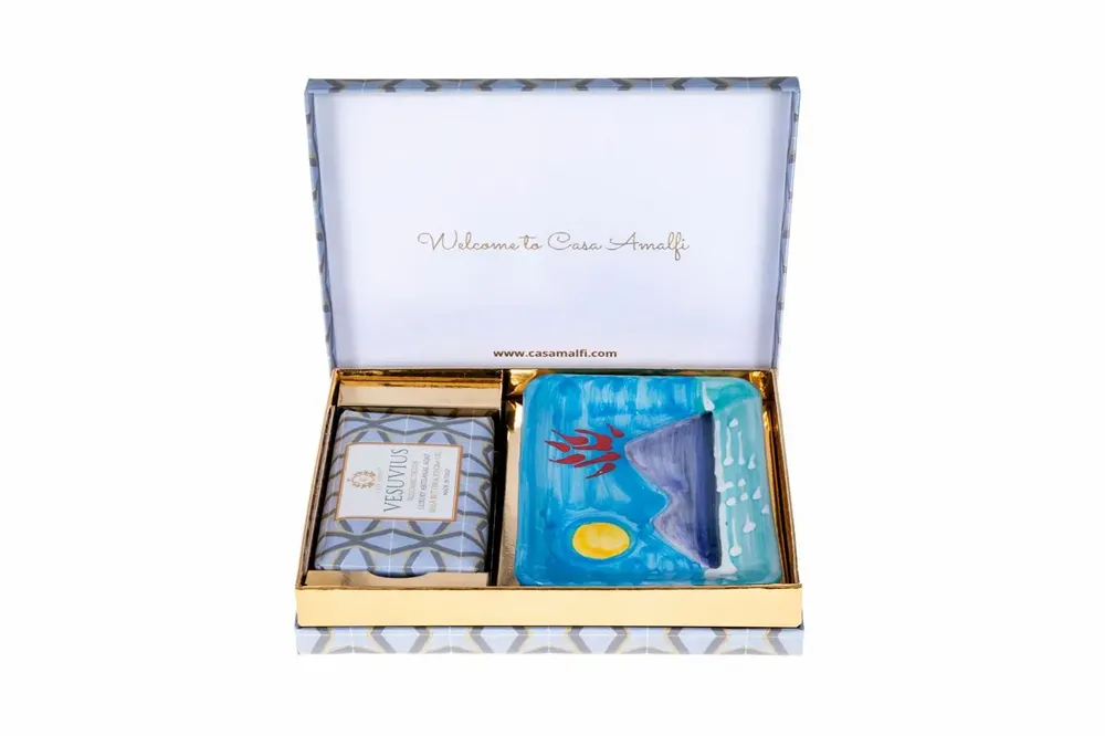 Fragrance for women & men - VESUVIUS - Single Gift Set - CASA AMALFI