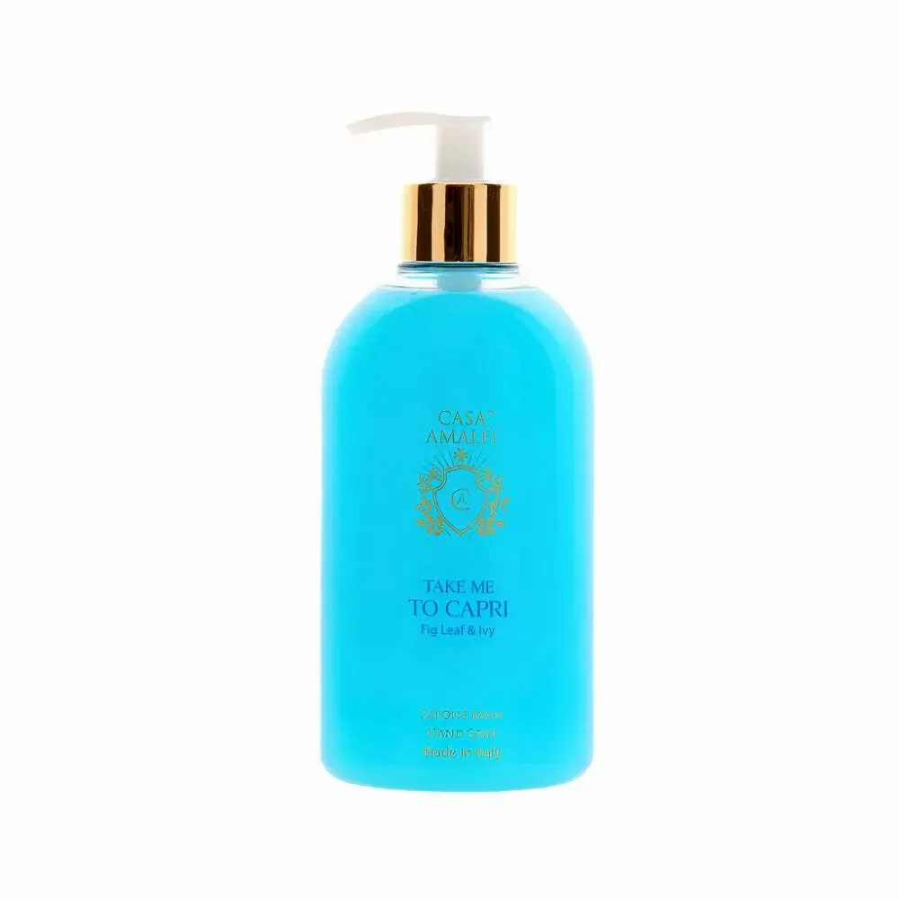 Parfums pour soi et eaux de toilette - TAKE ME TO CAPRI SAVON LIQUIDE MAINS - Feuilles de Figuier & Lierre 500ml - CASA AMALFI