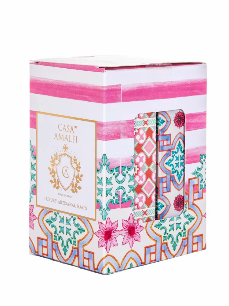 Fragrance for women & men - GIARDINI DI RAVELLO - 2 Soaps Gift Set - CASA AMALFI