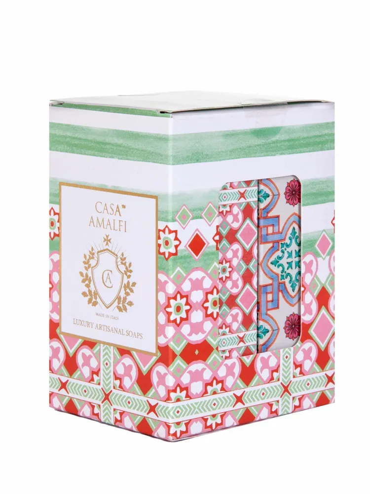 Parfums pour soi et eaux de toilette - APERITIVO IN AMALFI - Coffret 2 Savons - CASA AMALFI