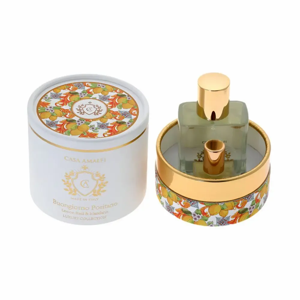 Parfums pour soi et eaux de toilette - BUONGIORNO POSITANO - Spray 50ml & Roll-on Huile Pure 10ml - CASA AMALFI