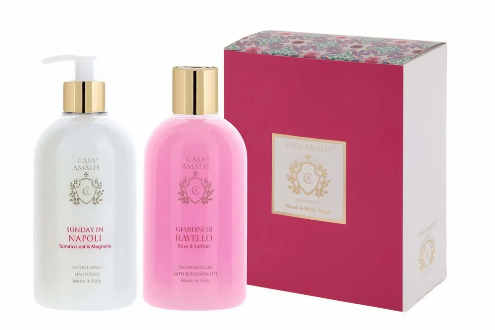 Parfums pour soi et eaux de toilette - GIARDINI DI RAVELLO - Set Savon Mains & Corps - CASA AMALFI