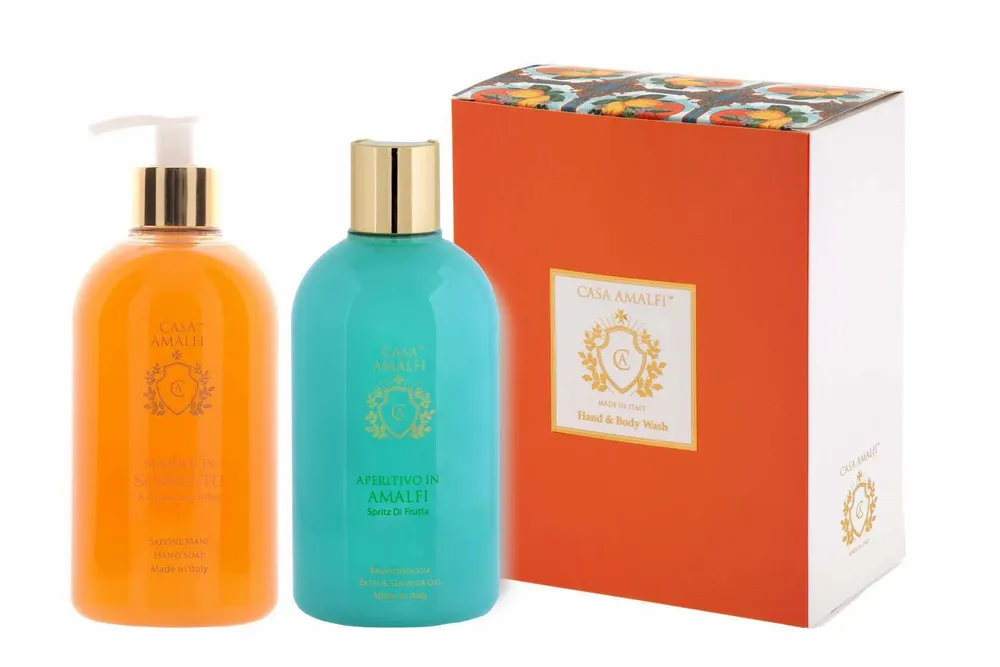Fragrance for women & men - SUMMER IN SORRENTO - Hand & Body Wash Set - CASA AMALFI