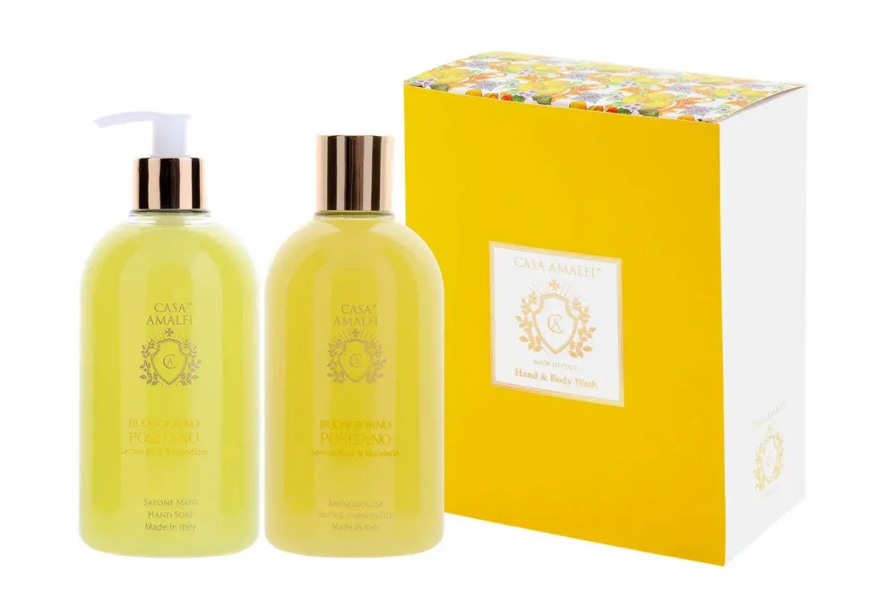 Fragrance for women & men - BUONGIORNO POSITANO - Hand & Body Wash Set - CASA AMALFI