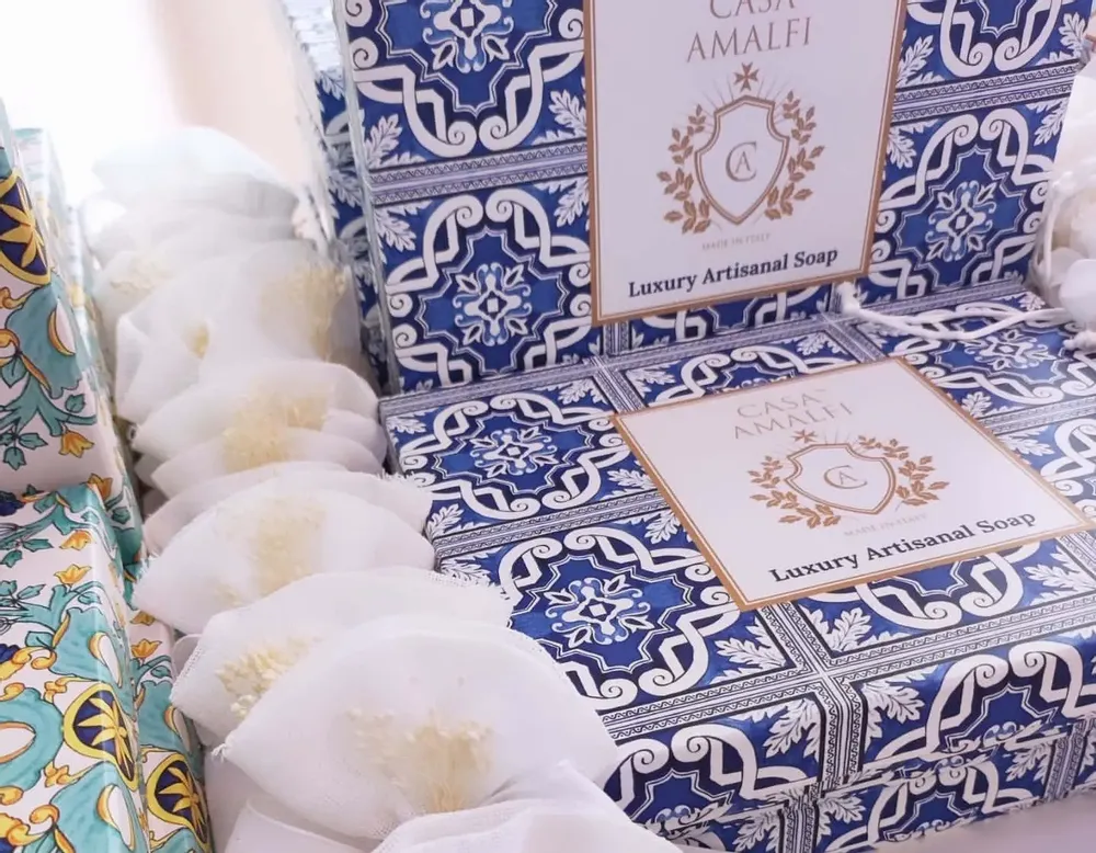Fragrance for women & men - EVENTS WHITE & GOLD - Single Gift Set - CASA AMALFI