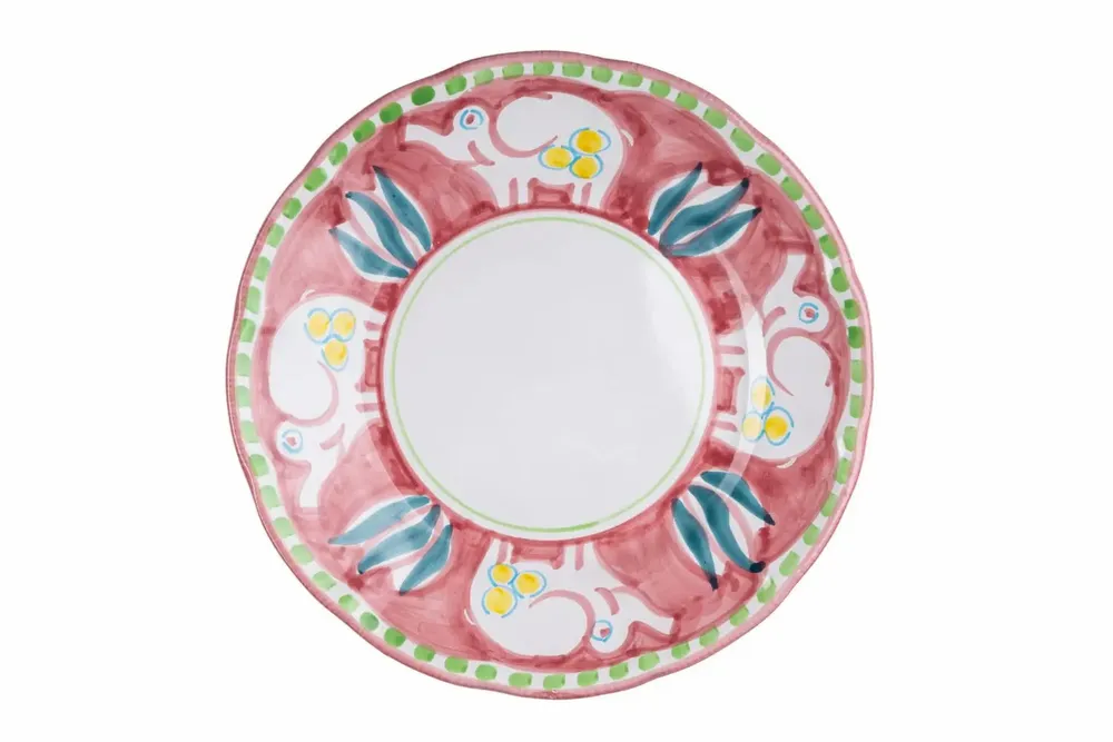 Fragrance for women & men - ANIMALETTI HAND PAINTED DINNER PLATES - Set of 6 - CASA AMALFI