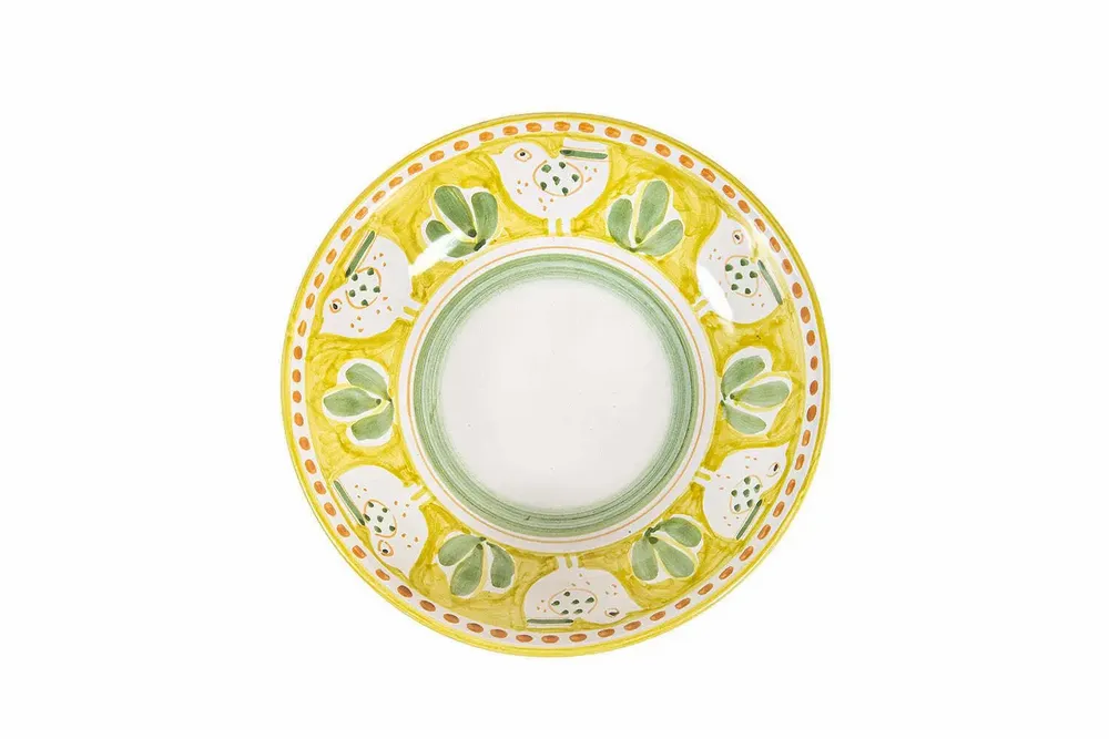 Fragrance for women & men - YELLOW PULCINO SALAD BOWL - 26cm - CASA AMALFI