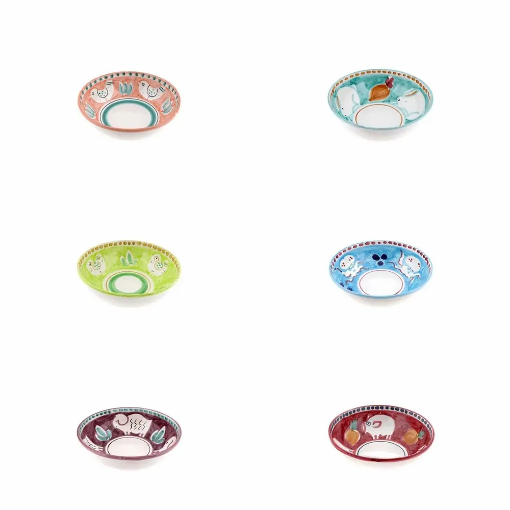 Parfums pour soi et eaux de toilette - ANIMALETTI BOLS À SOUPE - Set de 6 - CASA AMALFI