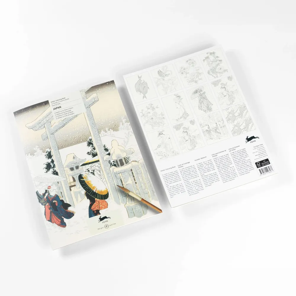 Cadeaux - Livret de coloriage Artistes - THE PEPIN PRESS