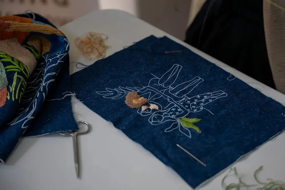 Bags and totes - Handmade Sisterhood Pouch - UNHCR/MADE51