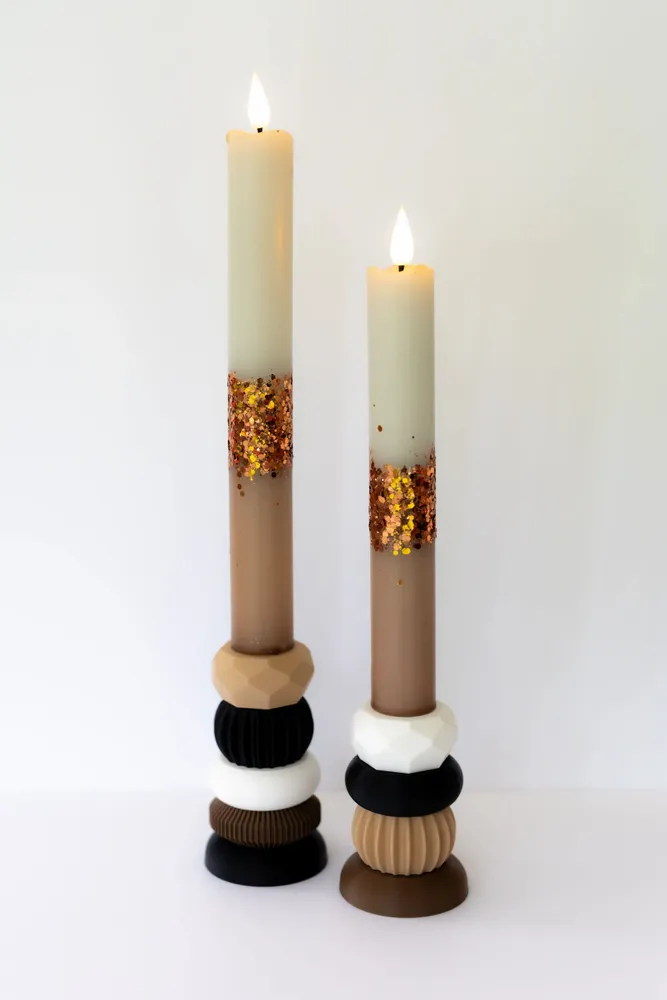 Candlesticks and candle holders - Stack-it Candleholder - BONLIFESTYLE