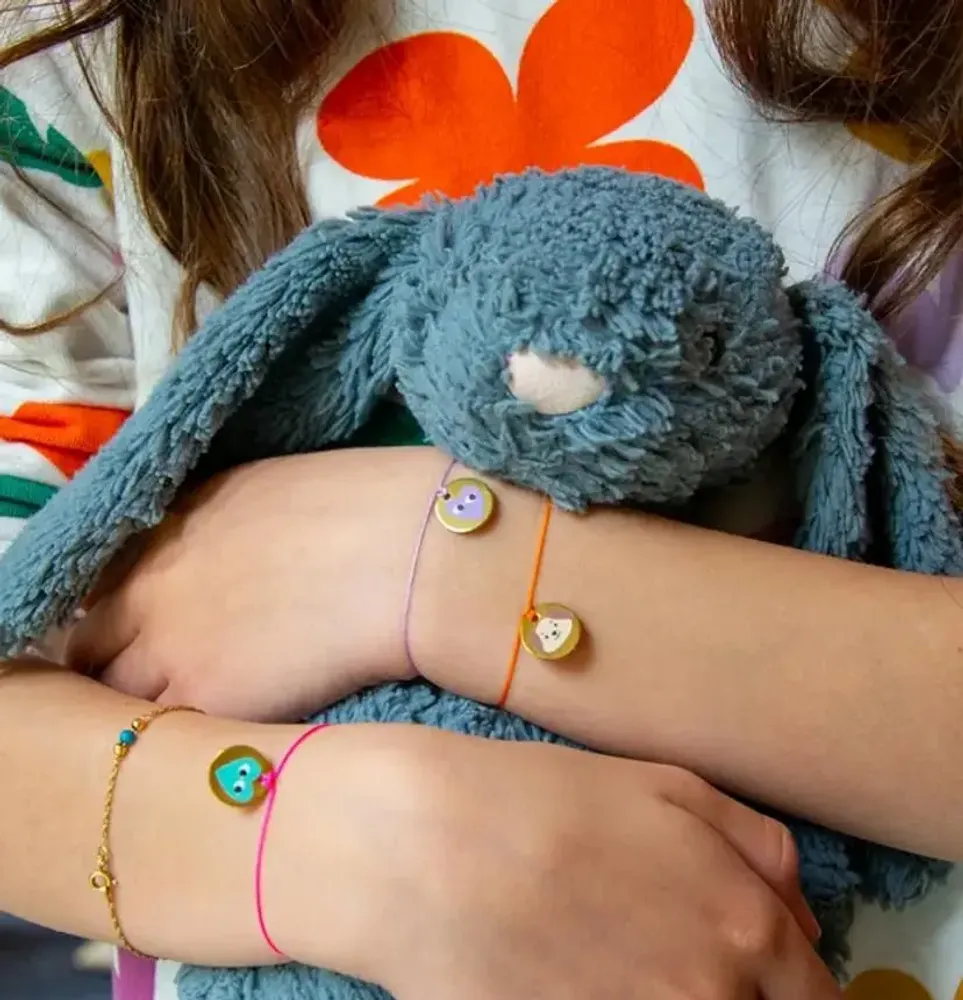 Jewelry - Bracelet personnalisable avec stickers, Made in France - STICK ME BABY