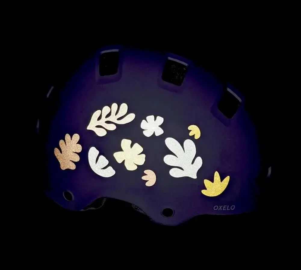 Children's arts and crafts - Sheet of reflective stickers for urban mobility at night - STICK ME BABY