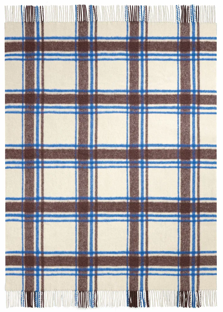 Throw blankets - Throw Arctic Check - BIEDERLACK