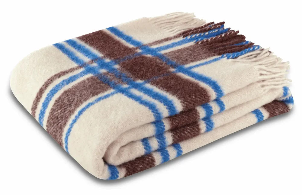 Throw blankets - Throw Arctic Check - BIEDERLACK