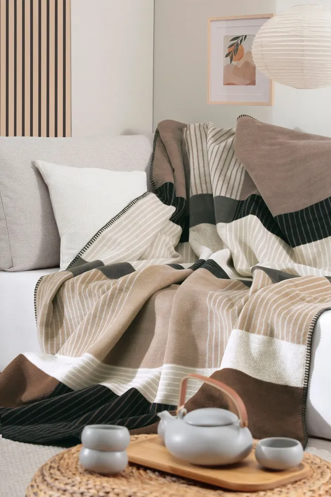 Plaids - Couverture Origin Check - BIEDERLACK