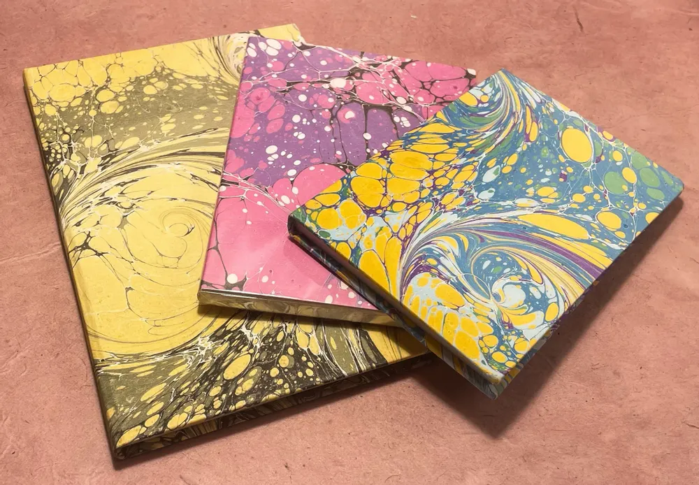 Papeterie bureau - CARNETS PAPIER MARBRE - LEGATORIA LA CARTA