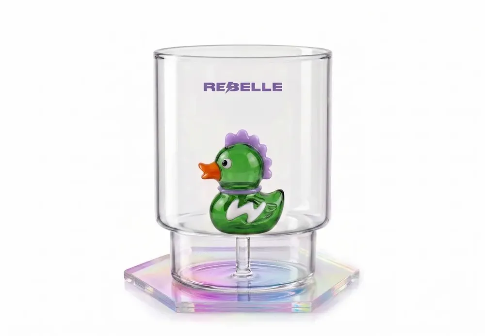 Gifts - Glass Box & Base - Rebelle - OHLALA MIRANDA