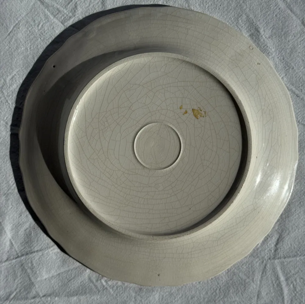 Assiettes au quotidien - Assiette décorative à motif d'oiseau stylisé D24,5 - OFFICE OBJETS