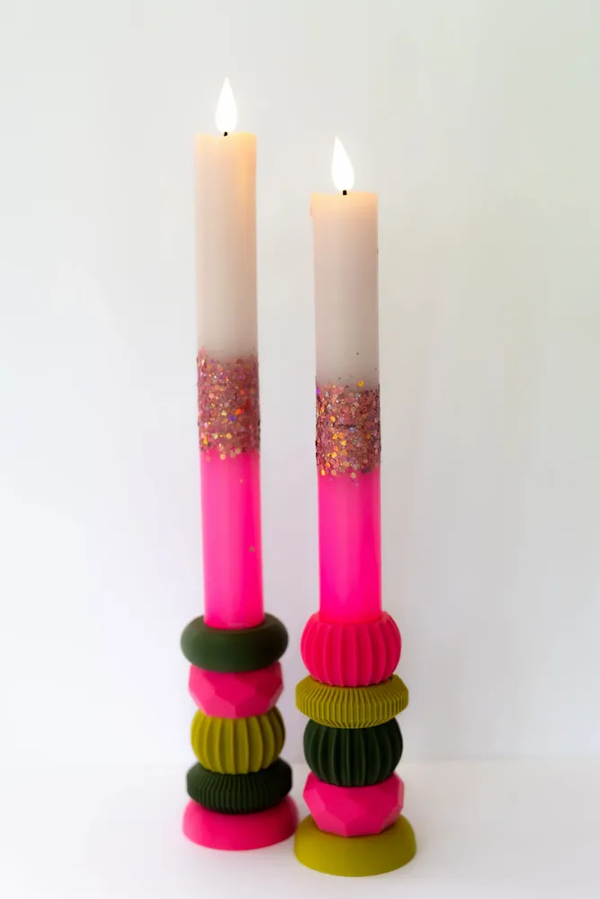 Candlesticks and candle holders - Stack-it Candleholder - BONLIFESTYLE