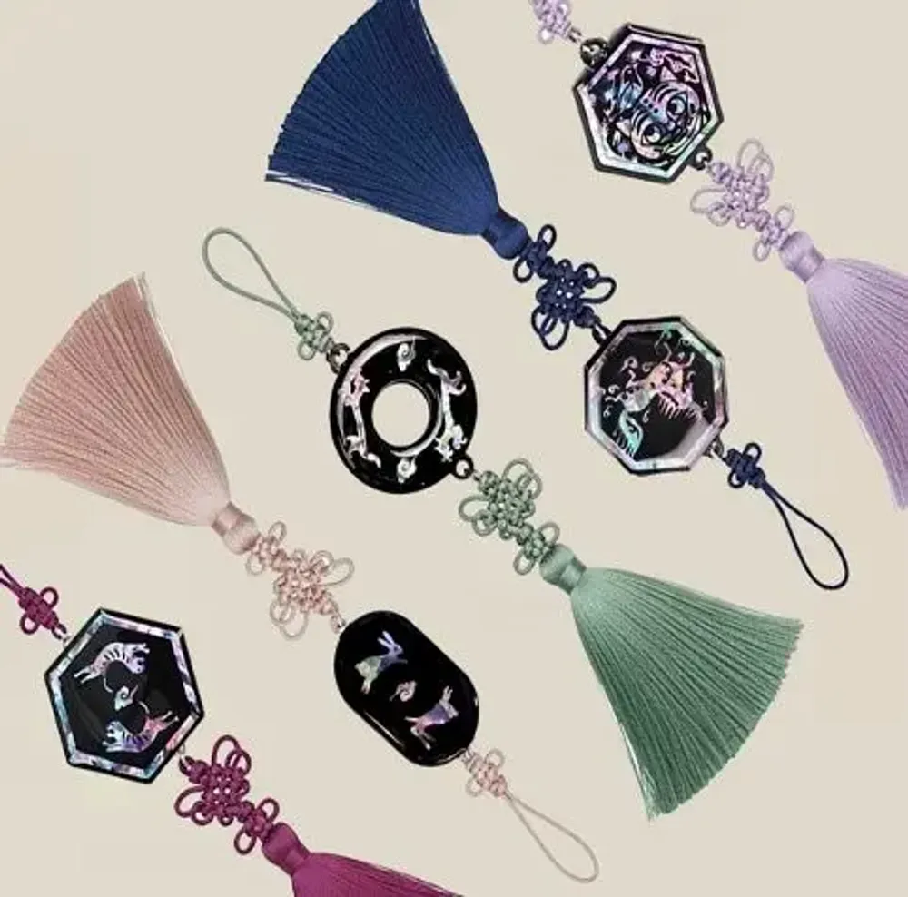 Travel accessories - Blessing Collection – Korean Natural Mother-of-Pearl Charms - HEEMUSE