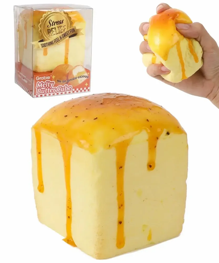 Autres fournitures bureau  - Squishy - Cube de beurre fondant - GRABIE