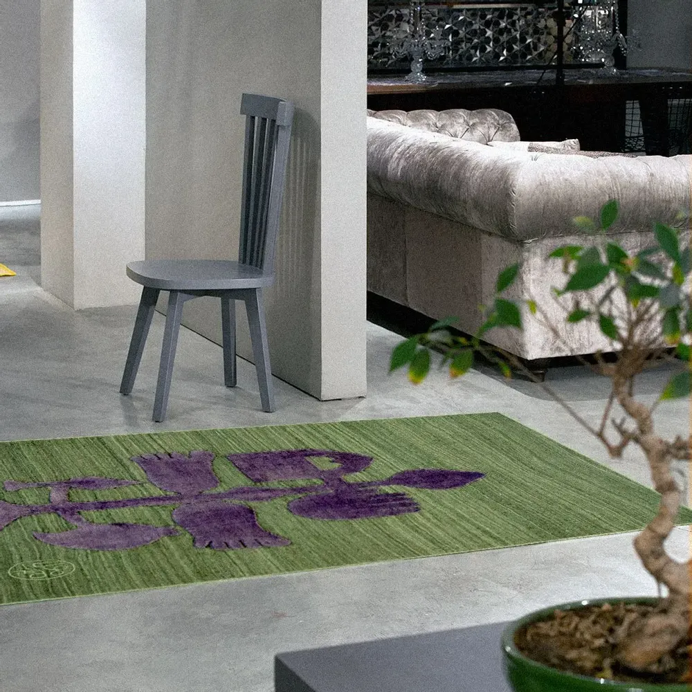 Design carpets - Tree foot rug - MAISON TAHISSA
