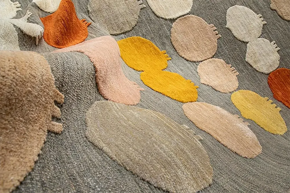 Design carpets - Pomegranate Rug - MAISON TAHISSA