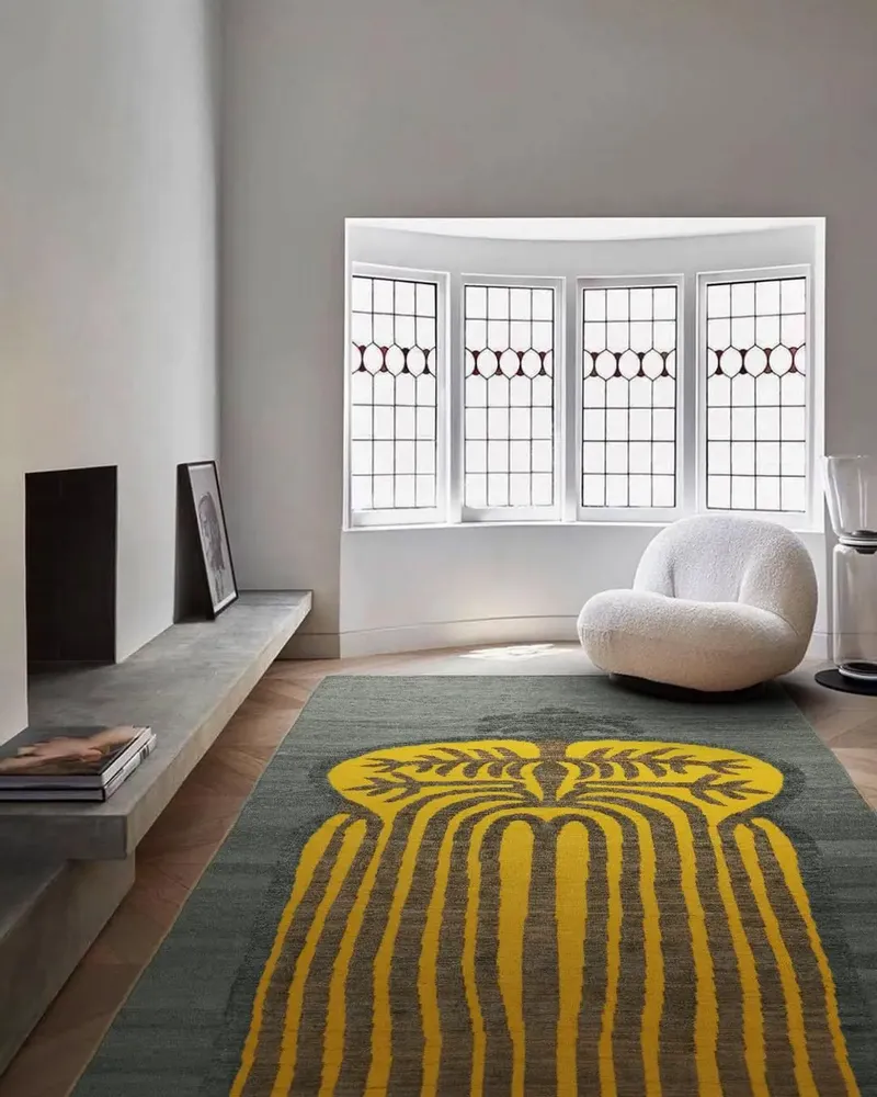 Design carpets - Crowned Tree Rug - MAISON TAHISSA