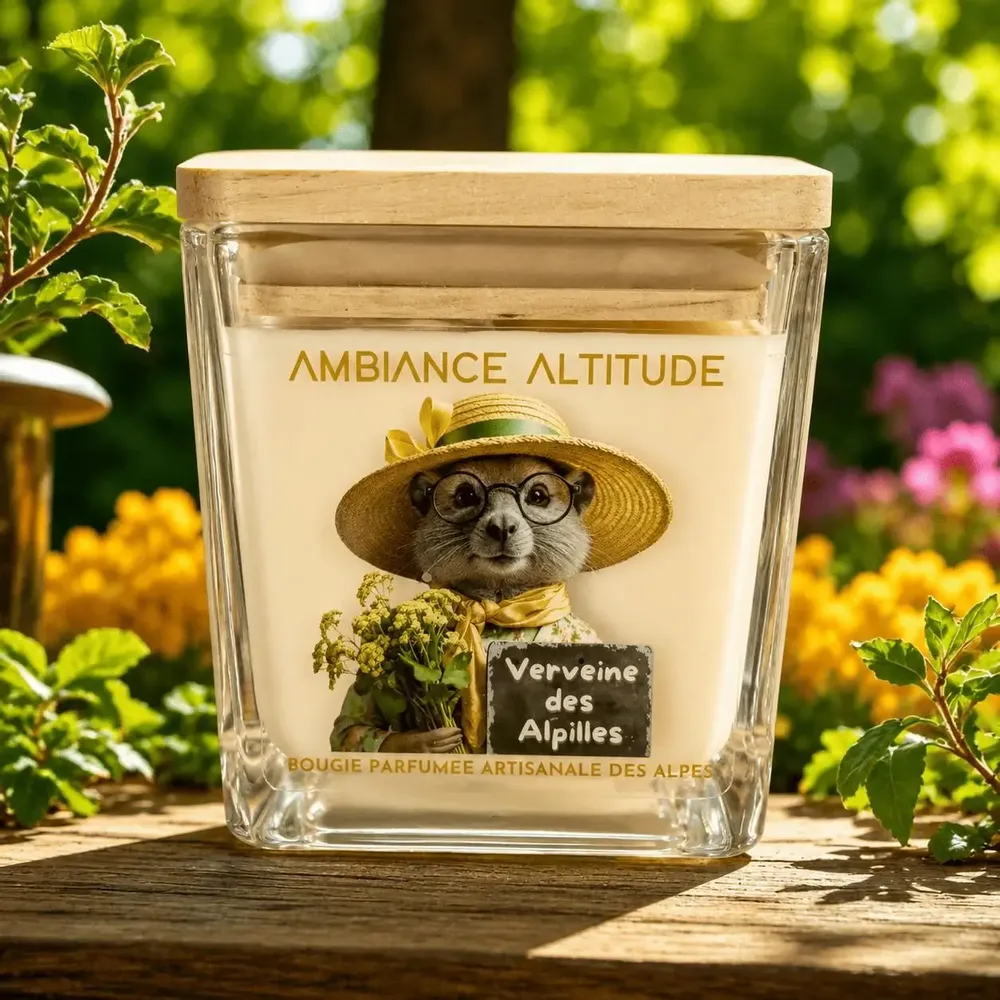 Savons - Savon artisanal au parfum des Alpes Françaises - VERVEINE SAUVAGE - AMBIANCE ALTITUDE