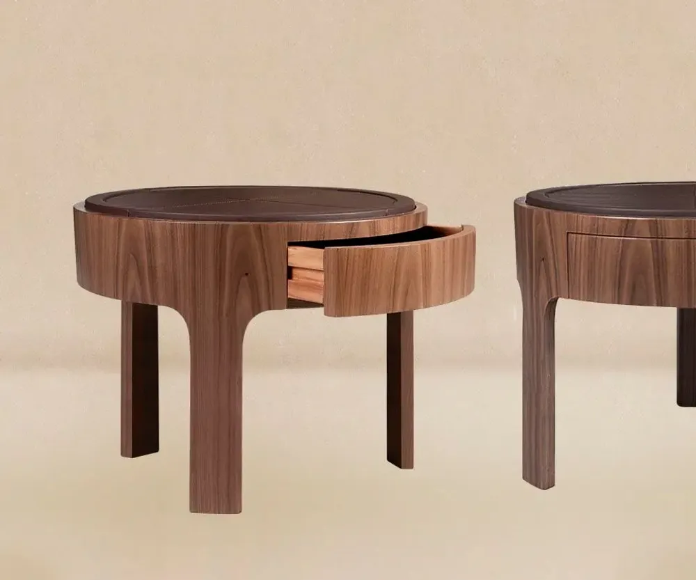 Night tables - Churchill Bedside Table Handmade by Wood Tailors Club - WOOD TAILORS CLUB