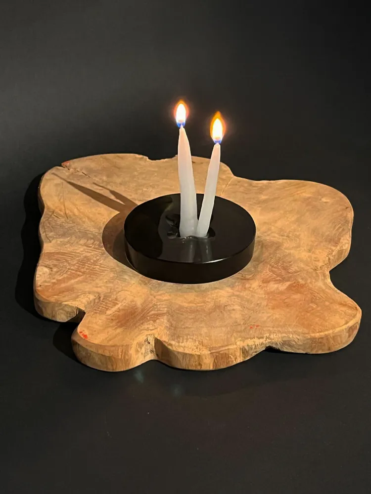 Art glass - Glass candle holder - MANON COUSIN