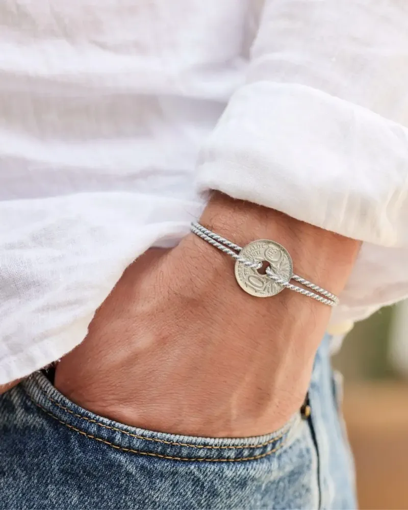 Bracelets - VINCENNES 10 cent bracelet - LE SOU FRANÇAIS