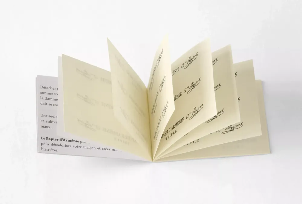 Home fragrances - PAPIER D'ARMENIE BOOKLET - PAPIER D'ARMÉNIE