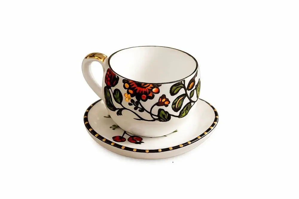 Mugs - Cup & Saucer – Persian Garden Collection - DASTHAA