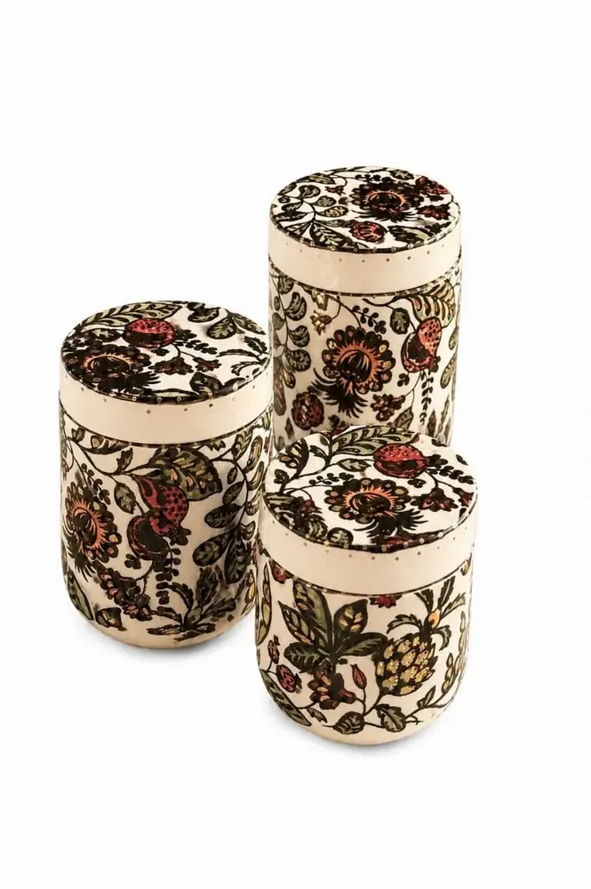 Flatware - Ceramic Storage Jar - Persian Garden Collection - DASTHAA