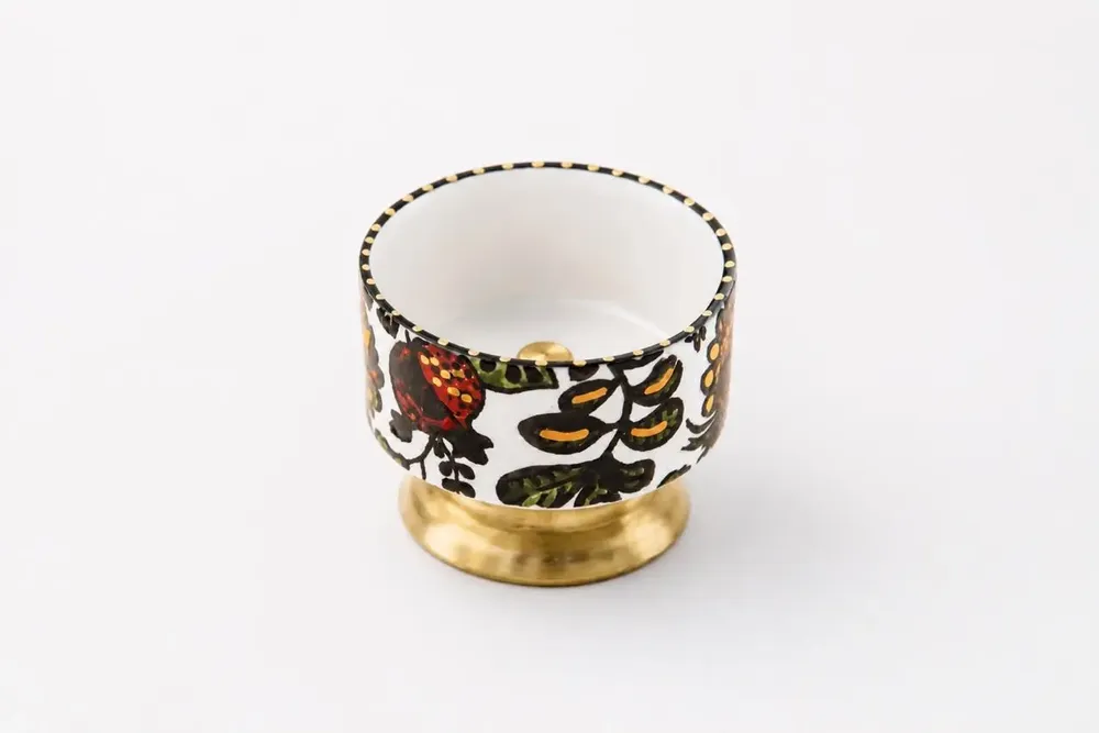 Bowls - Small Footed Bowl - Persian Garden Collection - DASTHAA