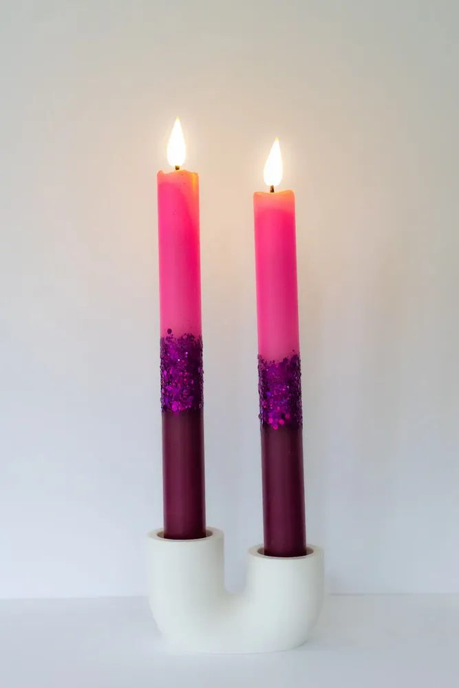 Table lamps - Hand-Dipped LED Dinner Candles - BONLIFESTYLE
