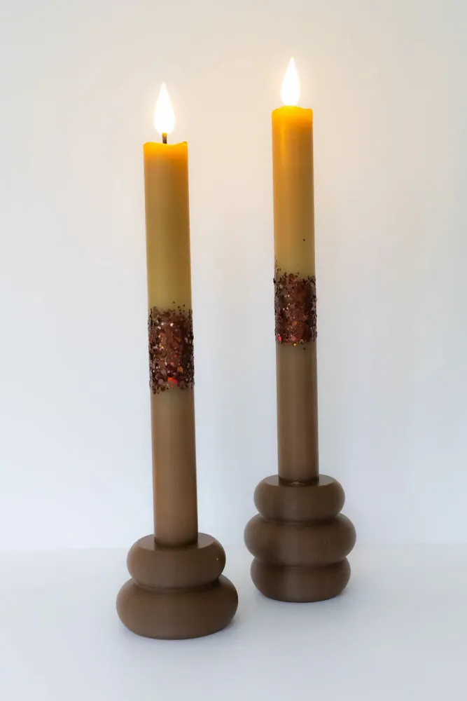 Table lamps - Hand-Dipped LED Dinner Candles - BONLIFESTYLE