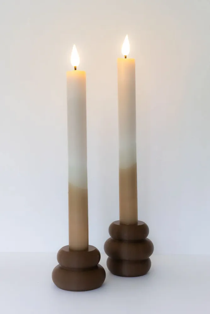 Table lamps - Hand-Dipped LED Dinner Candles - BONLIFESTYLE