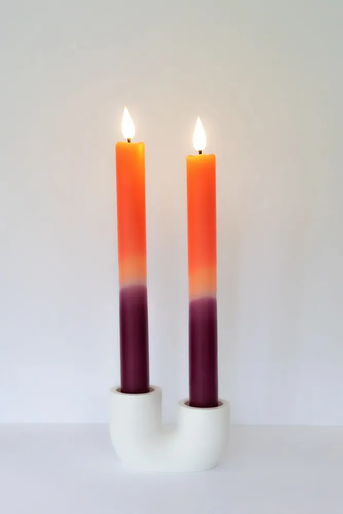 Table lamps - Hand-Dipped LED Dinner Candles - BONLIFESTYLE