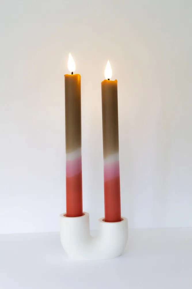 Table lamps - Hand-Dipped LED Dinner Candles - BONLIFESTYLE