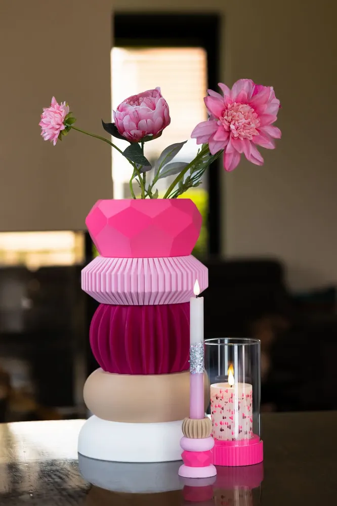 Vases - Modular Stackable Vase Collection - BONLIFESTYLE