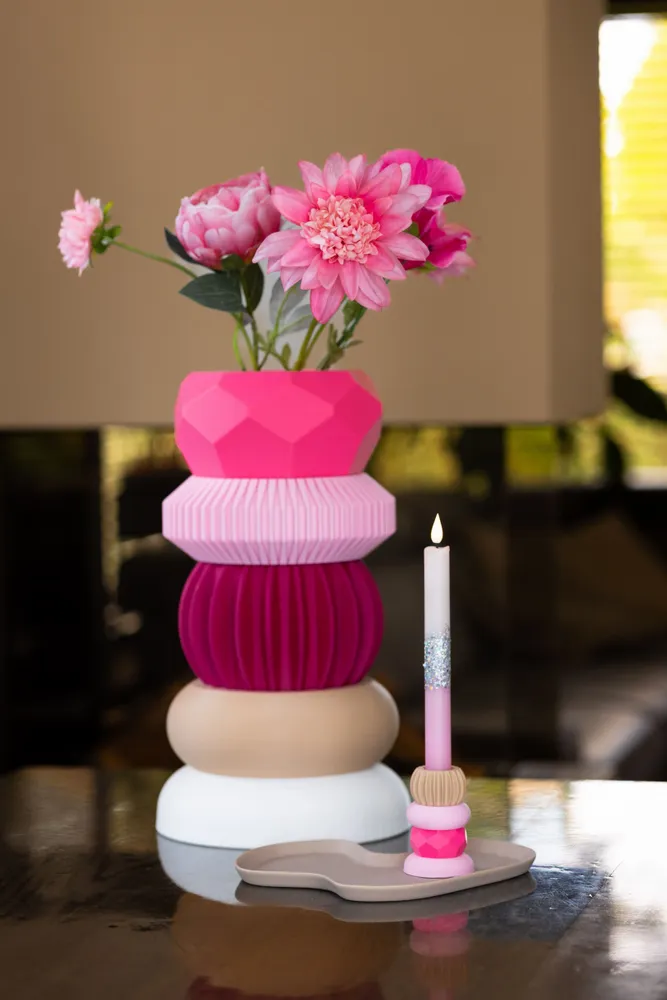 Candlesticks and candle holders - Stack-it Candleholder - BONLIFESTYLE