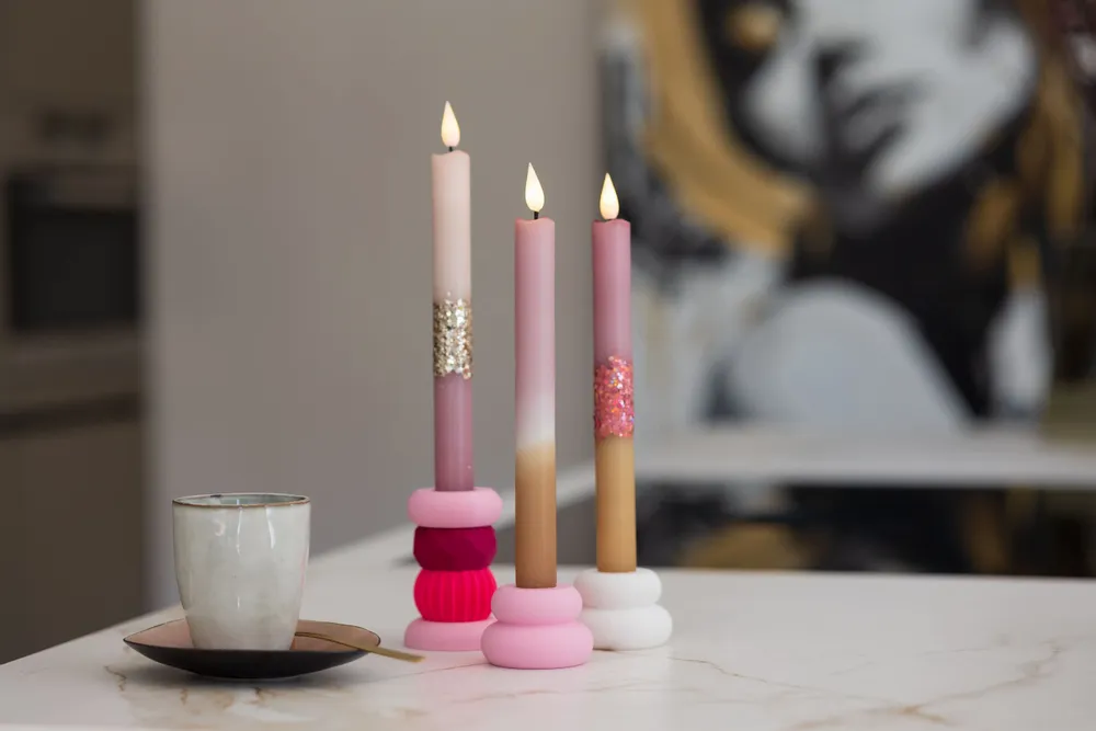 Candlesticks and candle holders - Stack-it Candleholder - BONLIFESTYLE