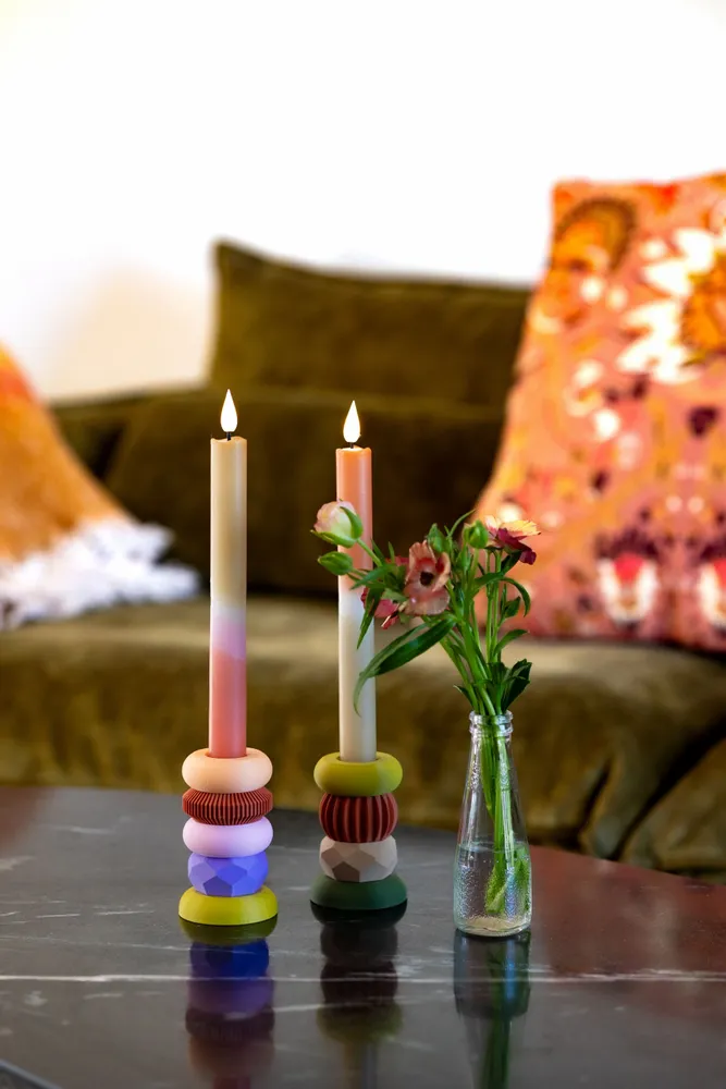 Candlesticks and candle holders - Stack-it Candleholder - BONLIFESTYLE
