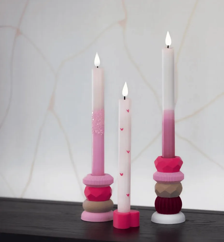 Candlesticks and candle holders - Stack-it Candleholder - BONLIFESTYLE