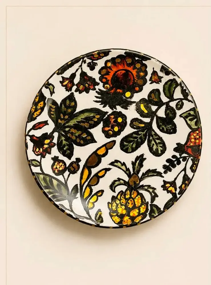 Assiettes de réception - Assiette moyenne – Collection Jardin Persan - DASTHAA