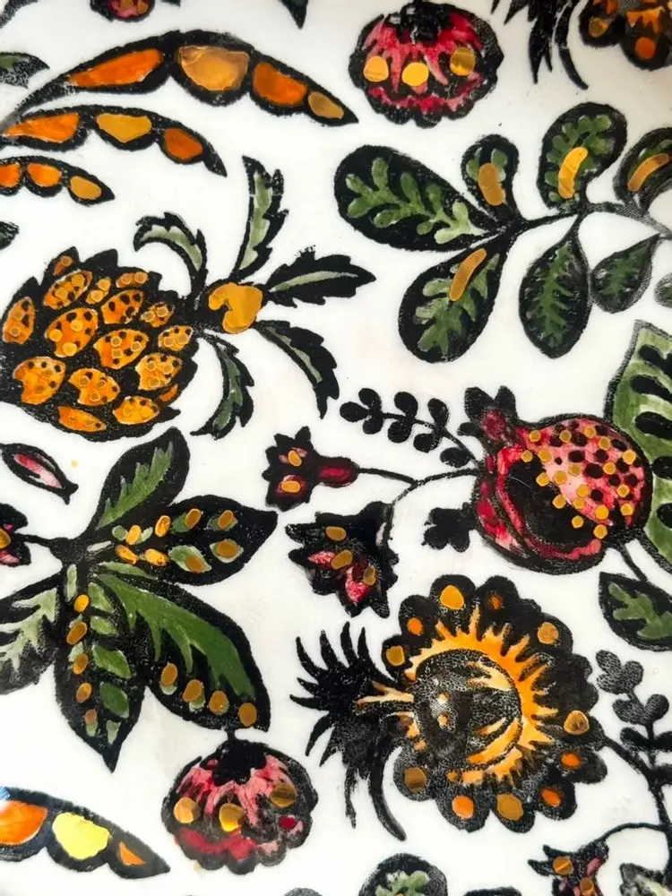 Assiettes de réception - Assiette moyenne – Collection Jardin Persan - DASTHAA