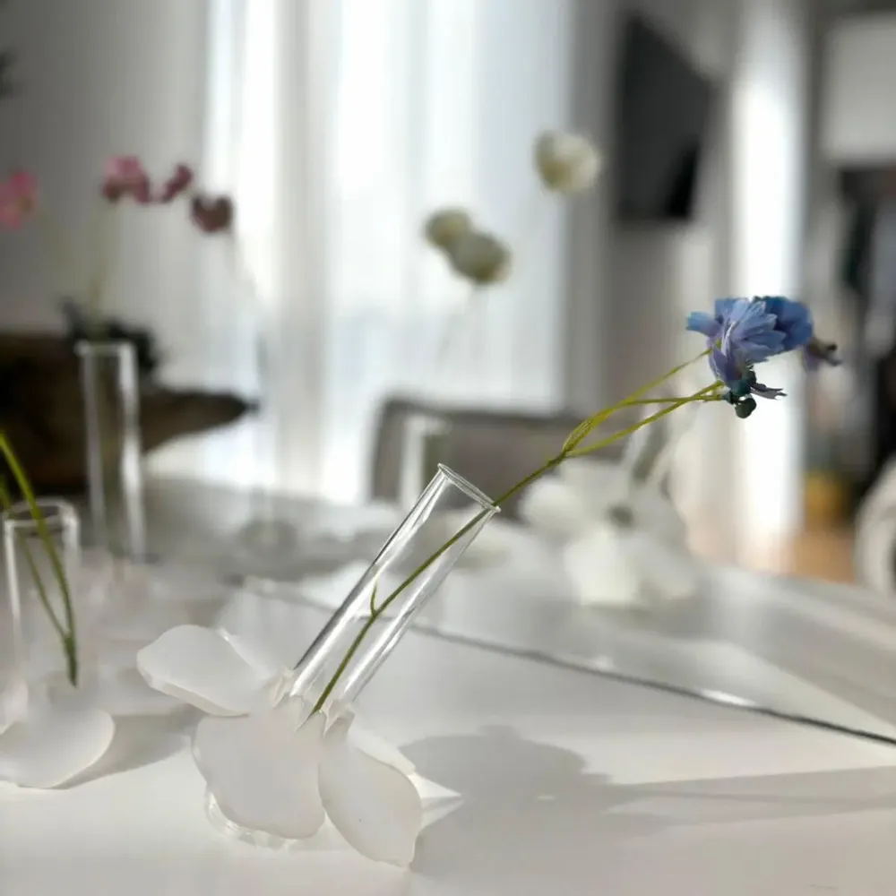 Vases - Hibiscus, mini flower vase - ANCA FETCU STUDIO
